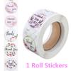 500Pcs Thank You Stickers For Your Purchase Business Labels Round Wedding Decor