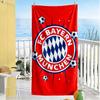Fc Bayern München E.v Fan Beach Towel Soft Durable Quick-Dry Comfortable Lightweight Suitable for Swimming, Gym, Camping, Yoga Vacation