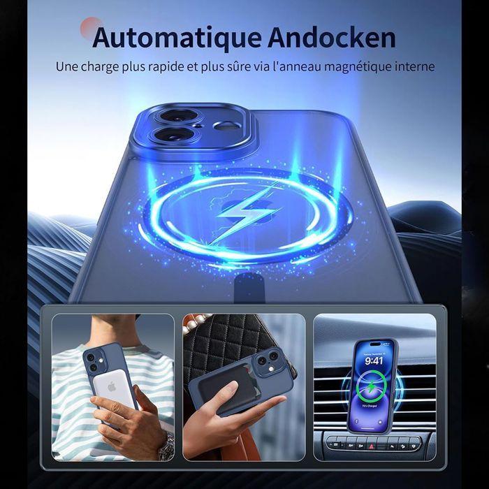 Coque de Protection - BOOLING - iPhone 17 Pro Max - Anneau Magnétique - 2 Vitres Trempées - Antichoc