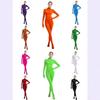 Women's Zentai Solid Color All-inclusive Face-showing Tight Onesie with Hands and Feet Stage Performance Clothes