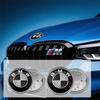 automobile hood and trunk badge carbon fiber decorative badge 74/82mm for BMW X3 X5 X6 X7 E70 E30 F32 F35 F02 F07 F18 F07