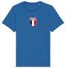 France Flag Badge T-Shirt 2024, Adults Kids Baby, Football Euro Shipping French