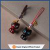 Xiaomi Cute Sandalwood Wooden Cat Keychain Anime Mobile Phone Chain Wooden Pendant Personality Creative Cute Accessories Hand-knitted