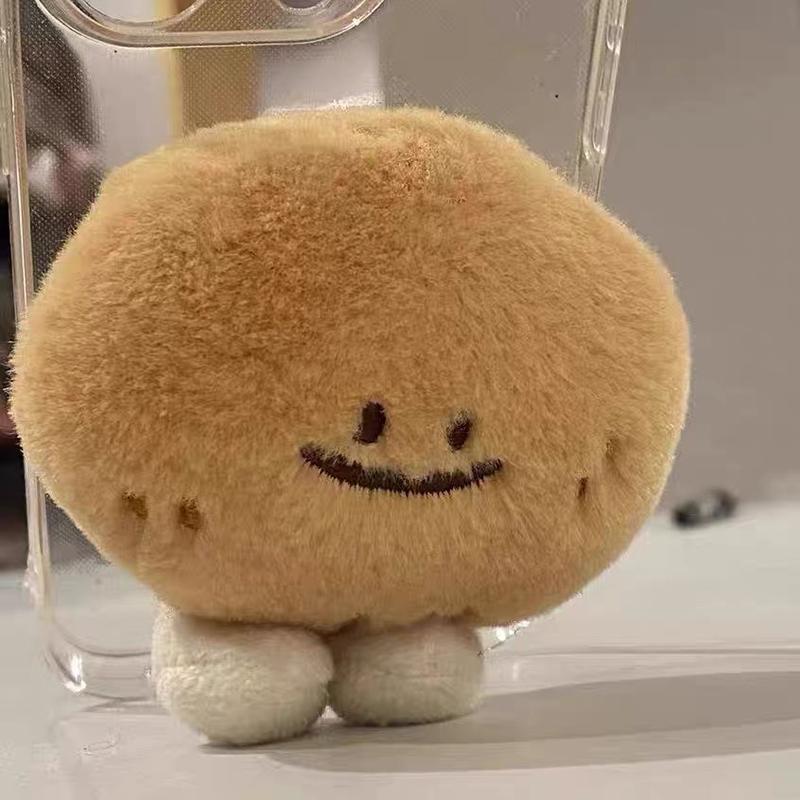 Kreslená plyšová hračka Malé brambory Přívěsek Měkká vycpaná panenka Klíčenka Kroužek na klíče od auta Dekorace na batoh Dárek