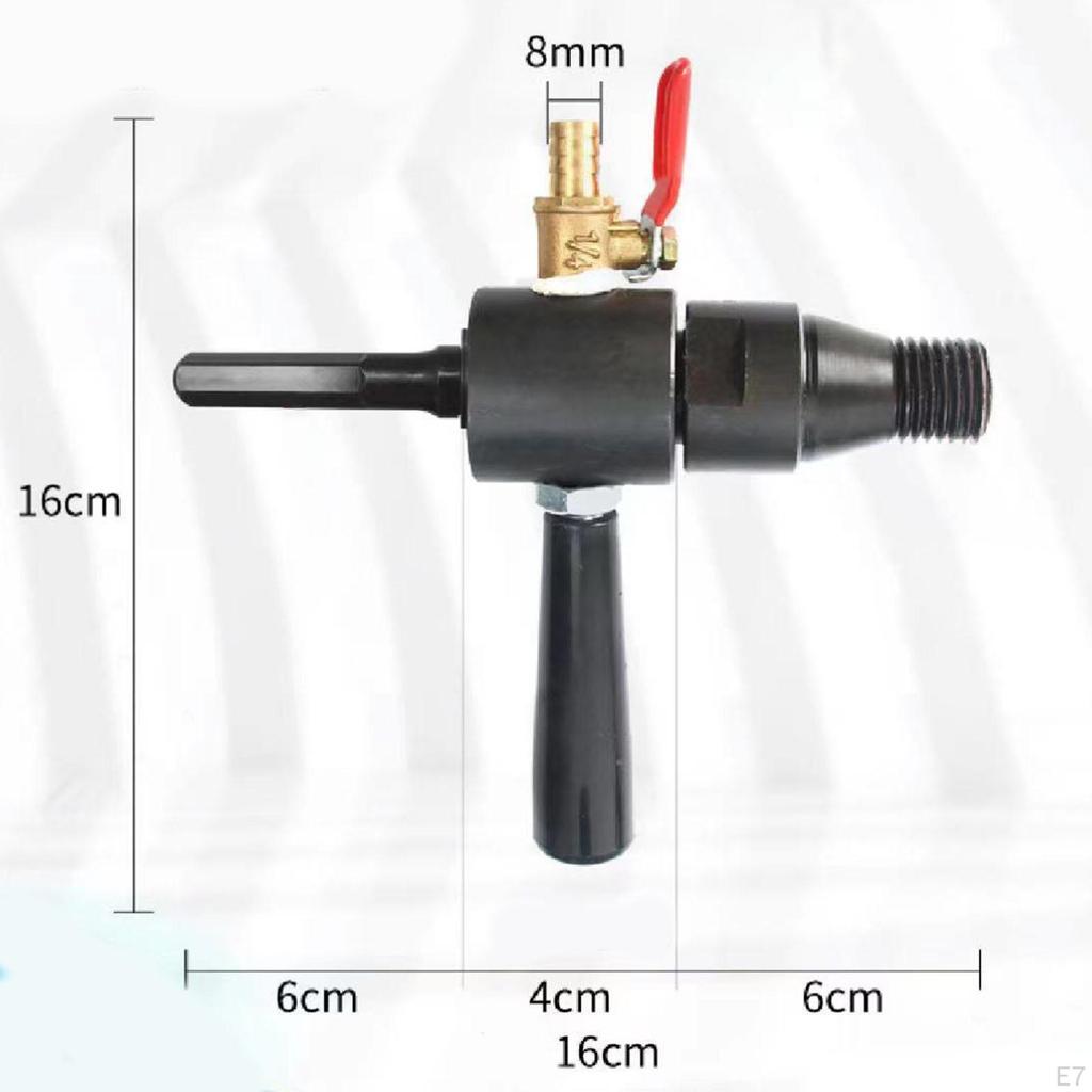 Electric Drill Water Tool Connecting Rod Effort Saving Hammer