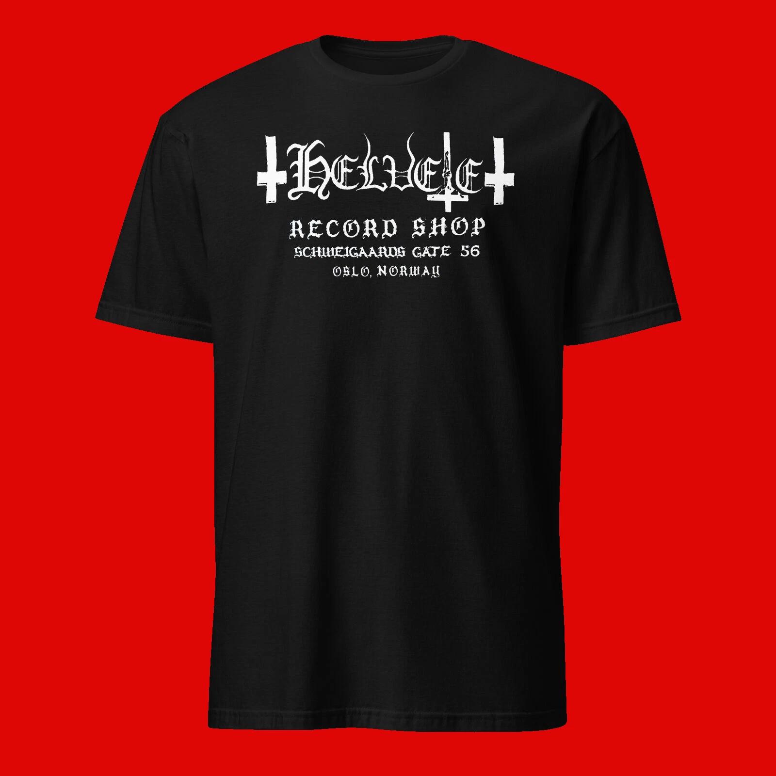 HELVETE RECORDS - T-Shirt Mayhem 90 s Norwegian Black Metal Euronymous Morbid XL