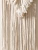 Handwoven Tapestry with 5 Tassels leaf Boho Bedroom Living Room Wall Decor Home Decor Children's Room Nursery Hanging Ornaments