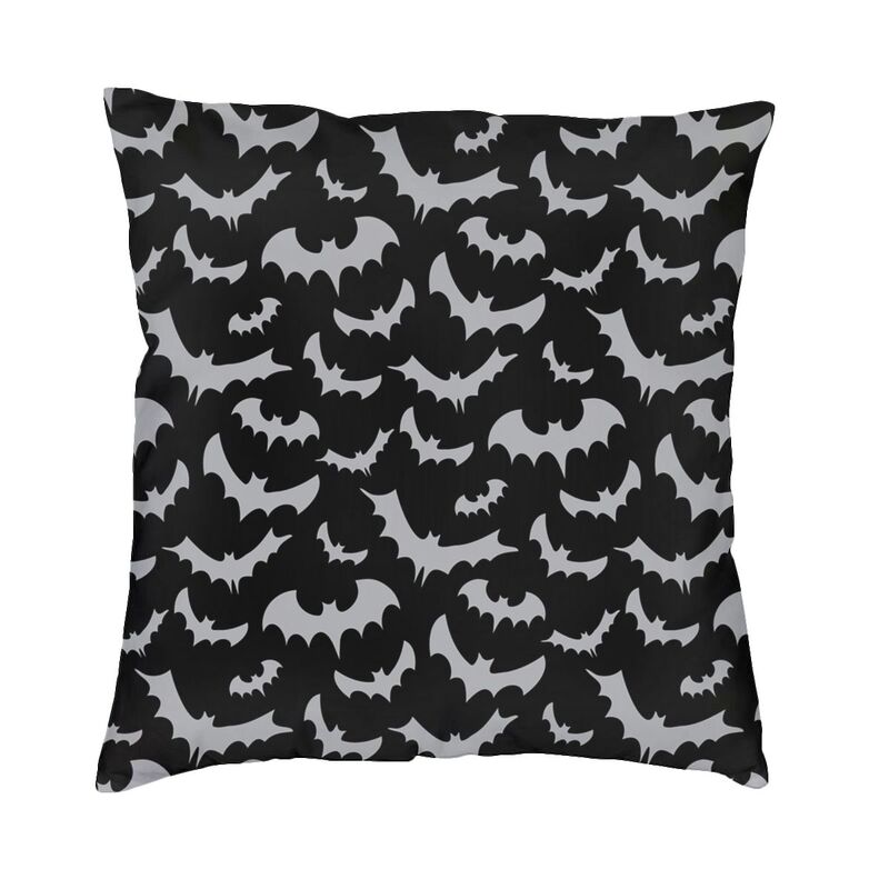 Vampire Bat Throw Pillow Case Home Decoration Halloween Goth Occult Witch Nordic Cushion Cover Car Double Sided Print Pillowcase