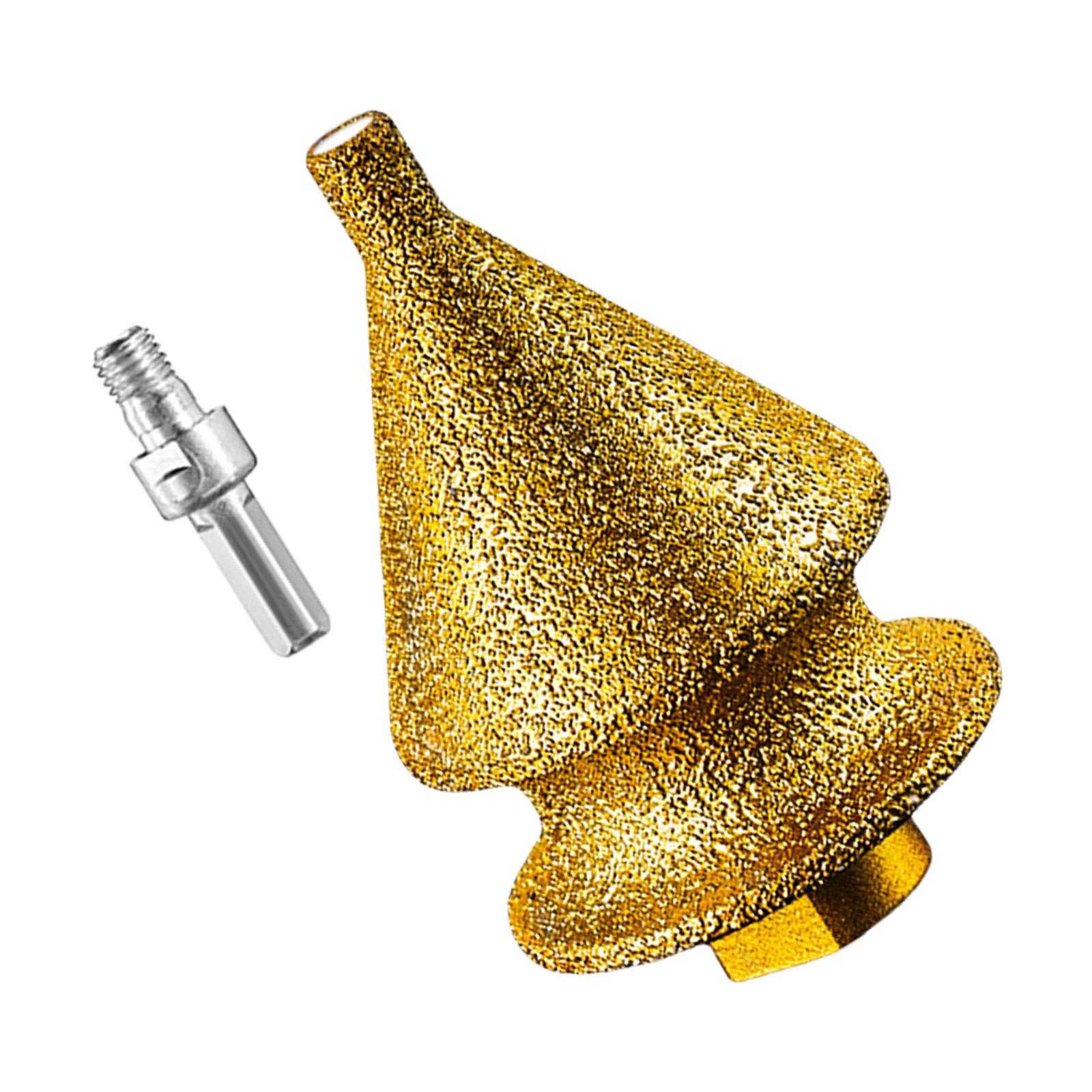 

4 в 1 Камень Расширитель отверстий Фаска Бит для Керамики Мрамора с резьбой M10 для 100 Угловой шлифовальной машины для Сверления Фаски 50MM