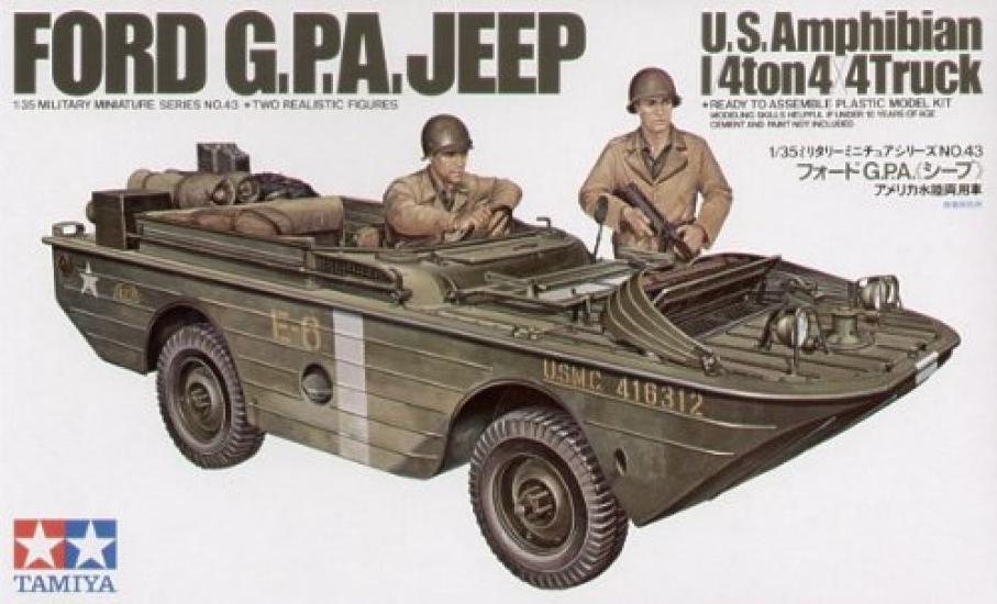 

Tamiya Серія військових мініатюр Ford GPA Jeep 1/35