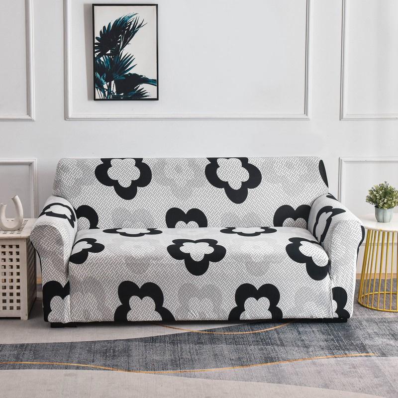 Elastischer Sofabezug für Wohnzimmer, All-Inclusive, staubdicht, rutschfest, universeller Couchbezug, Sofabezug in S/M/L/XL-Größe