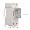 WiFi Smart Power Meter Switch For Tuya Energy Circuit Breaker Multi Function Protector With Metering AC85-300V 63A