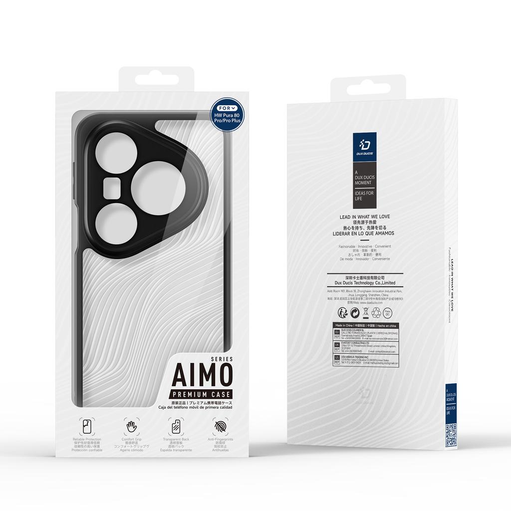 For Huawei Pura 80 Pro+/Huawei Pura 80 Pro Case DUX DUCIS Aimo Series TPU+PC Matte Drop-proof Phone Cover (REACH Certification)