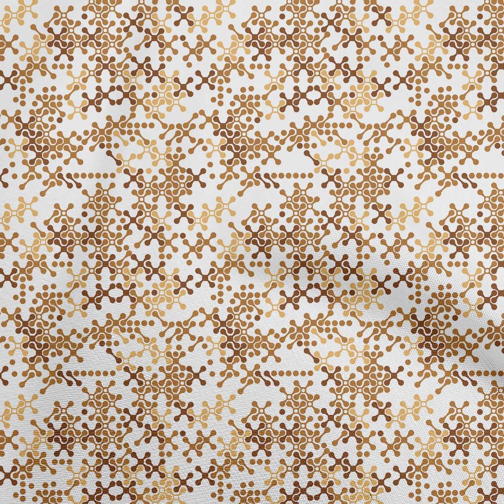 oneOone Bavlněný Flex Látka Lesní Zelená Abstraktní Látka na Šití Tištěná Řemeslná Látka na Metráž 40 Palců