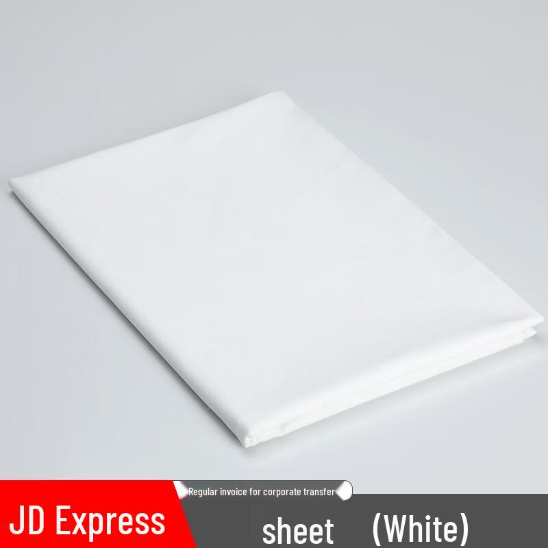 Soldier s Friend White Cotton Bedsheet