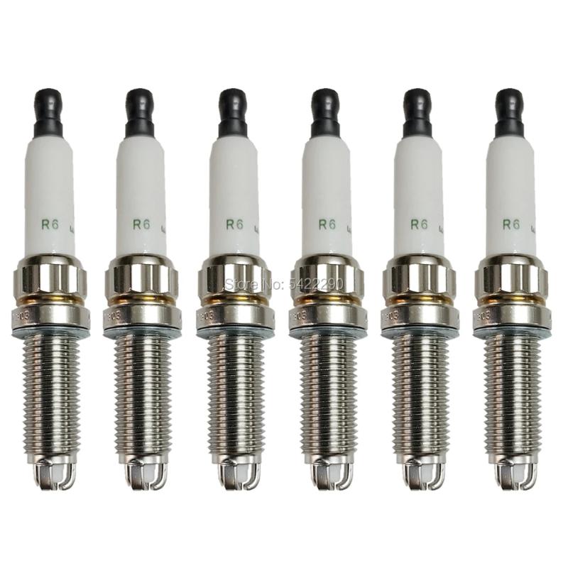 

4-6pcs 12120037244 Spark Plugs Fit for BMW E90 E91 E92 E93 E82 E80 E60 E89 E71 E72 740i X6 Z4 0242140507 ZGR6STE2 4pcs Spark Plug