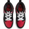 Air Jordan 1 Mid RM EasyOn PS Bred Kids Sneakers Black White University-Red FQ1282-006