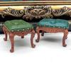 Chaises de Maison de Poupée Style Vintage Échelle 1/12 Chaise de Salle à Manger pour Poupée Meubles Miniatures Modèle de Scène