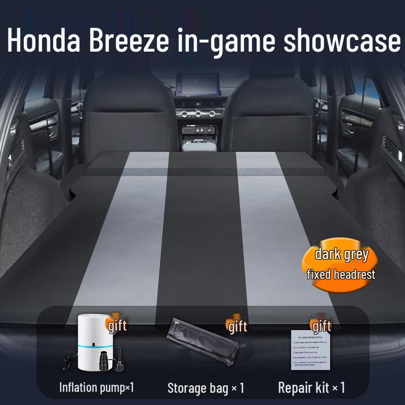 Honda Breeze Car Bed: Inflatable Trunk Mat & Rear Seat Sleeping Pad for 25 Models