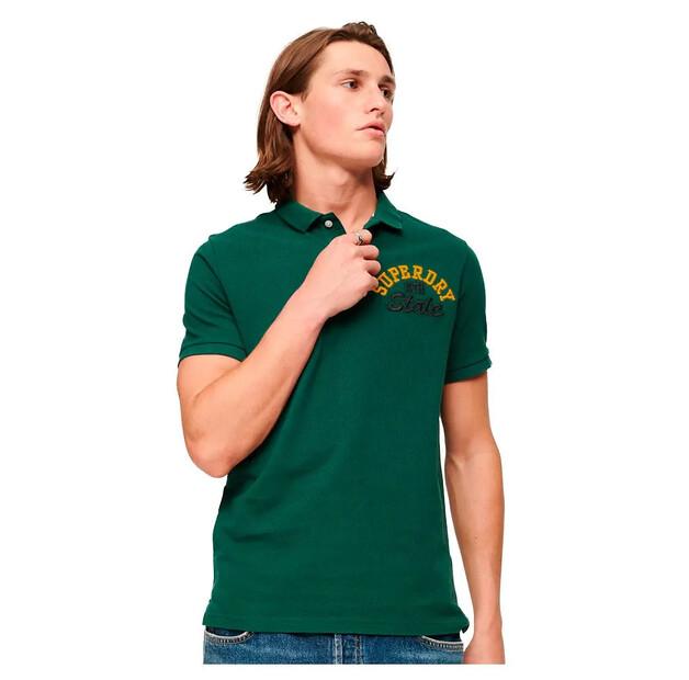 

Superdry Vintage Superstate поло с короткими рукавами S