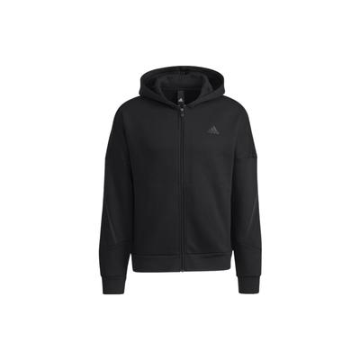 Sports Casual Breathable Hooded Zip Jacket Men Outerwear Black GT6355