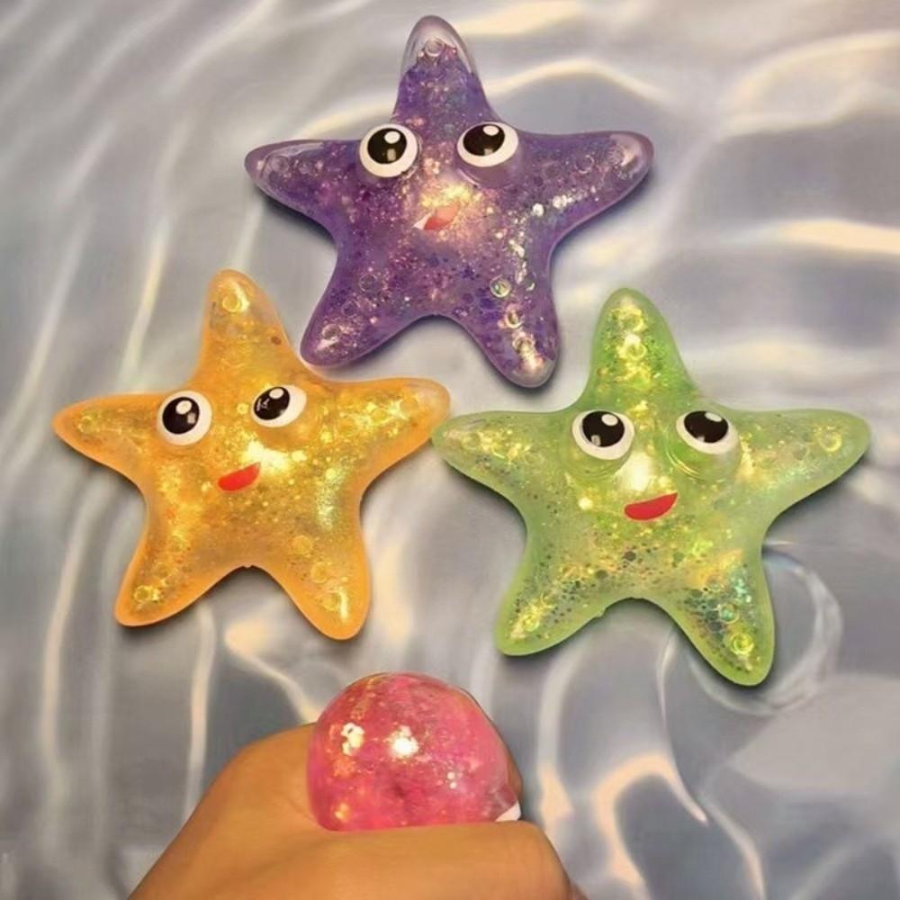 Slow Rebound Starfish Squishy Toy Color Change Starfish Slow Rebound Toy  Boys Girls
