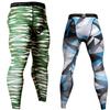 Męskie legginsy dresowe Szybkoschnące spodnie kompresyjne Leginsy do ćwiczeń fitness Rashgard Męskie legginsy do biegania na siłownię do biegania