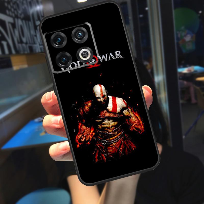 God of War Game Funda For Oneplus 8T 10T 9R 9RT Ace 8 9 10 Pro Case For Oneplus Nord 2T N10 N20 CE 2 Lite