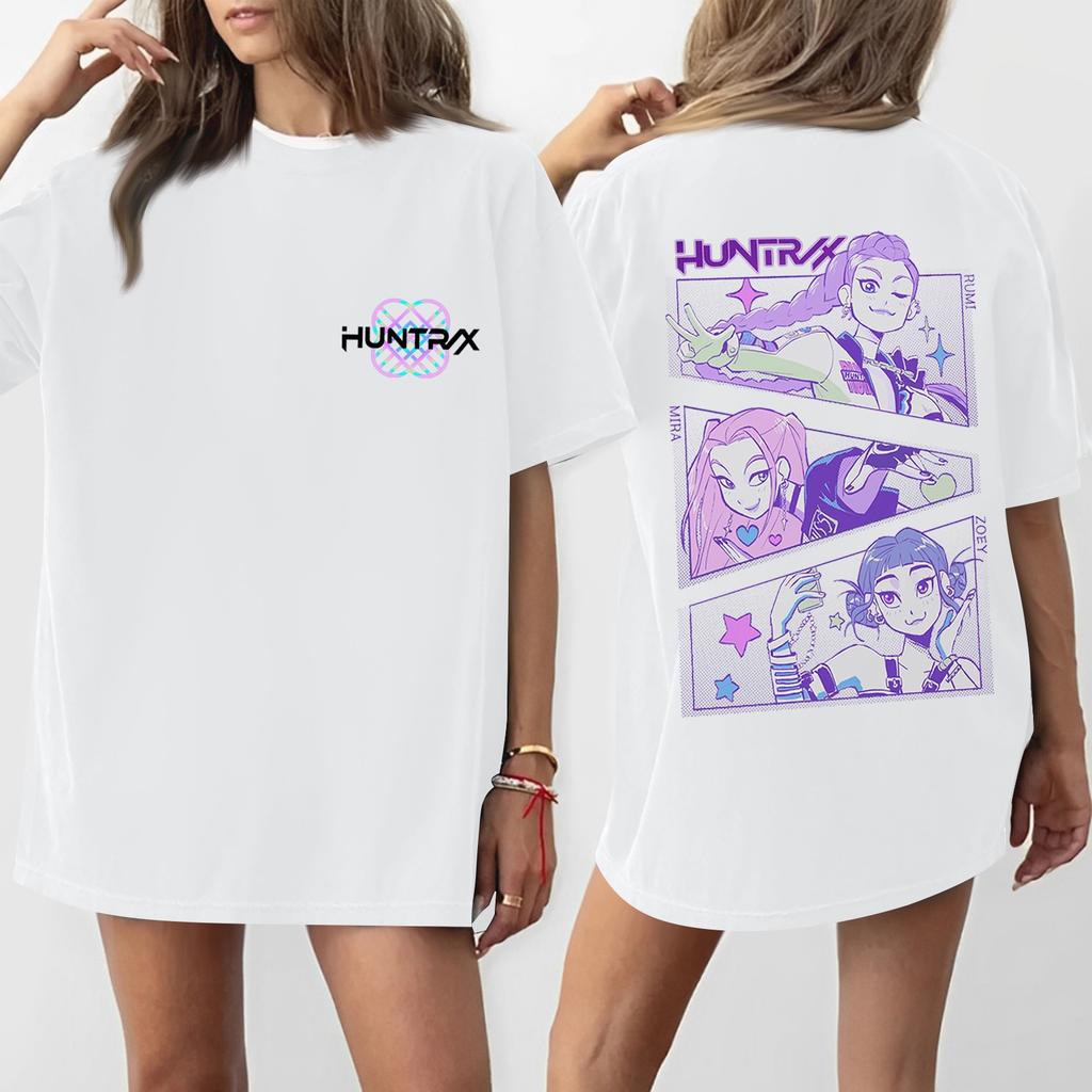 Women's Round Neck Printed Short-sleeved T-shirt Top