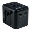Adapter Podróżny Verbatim UTA-02 Globalny 1xUSB-C PD 20W, 1xUSB-A QC 18W