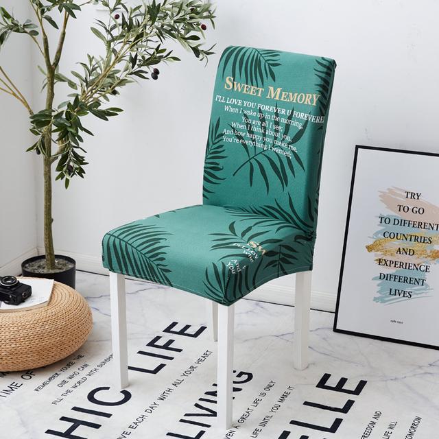 

Elastic Chair Covers Spandex Dining Space Stretch Chair Seat Cover Chair Guard Case For Restaurant Universal Durable Material universal size
