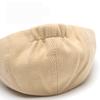 Autumn Winter Octagonal Cap Men's Warm Beret British Newsboy Cap Painter's Cap