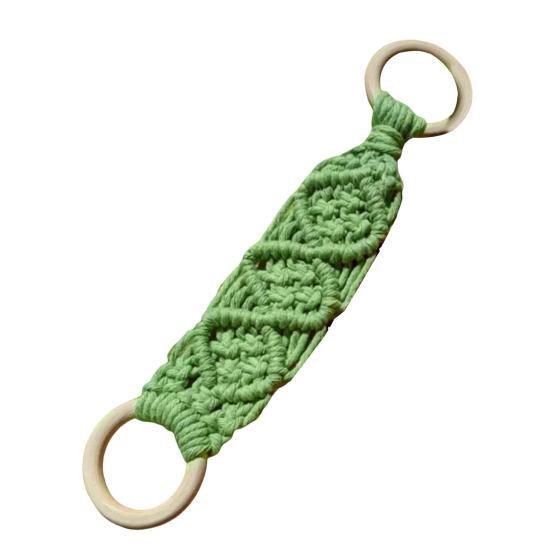 Kitchen Towel Hanger Dish Towel Ring Easy to Hang Widely Used Kitchen Crochet Hanging Ring Dish Towel Hanger Decoration