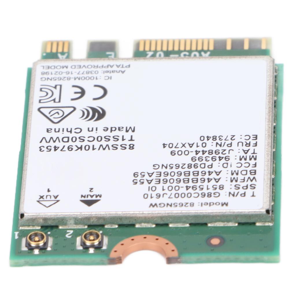 Kabellose Karte 2,4 GHz 5 GHz Dual-Frequenz Kompakt Stabil Zuverlässig Computerzubehör für Dell für Shenzhou für ASUS