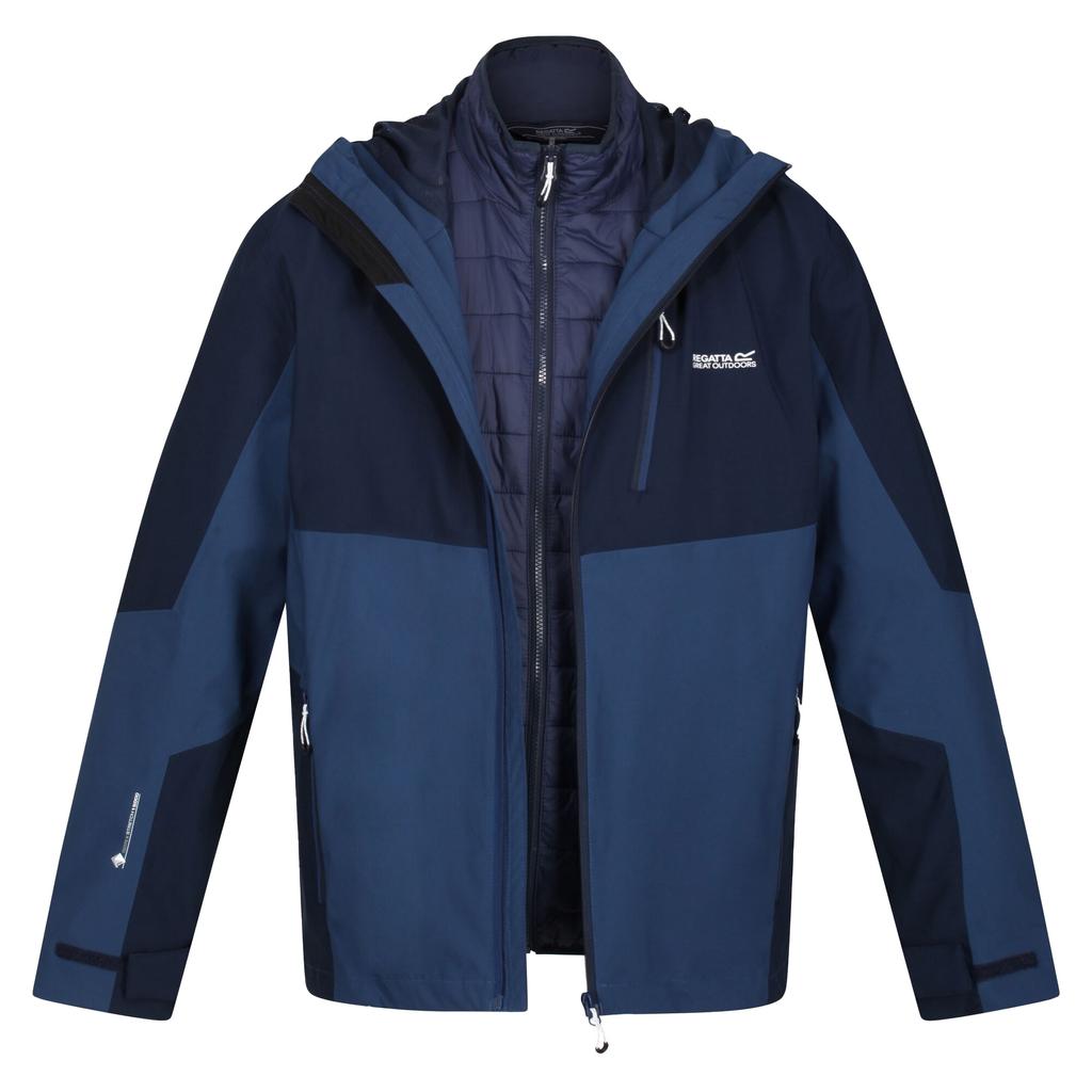 Regatta Mens Wentwood VII 3 in 1 Waterproof Jacket