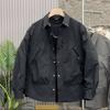 Men's Trendy Turn-Down Collar Workwear Jacket – Loose, Versatile Windbreaker for Spring & Autumn