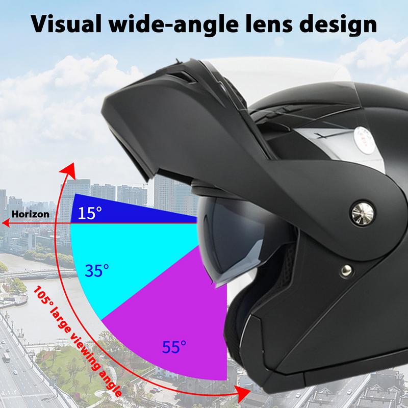 Snowmobile Head Cover Warm Dual Visor Full Face Motorcycling Head Protector Cover Motorcycle Safety Gear For Men Women And