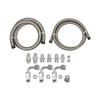 Car Accessories 6AN Hose Kit Connects GM Type II Power Steering Pump For Chevy C10 LS Swap