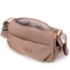 Women's Bag Multi-Pocket Shoulder Bag Lightweight Nylon Crossbody Bag