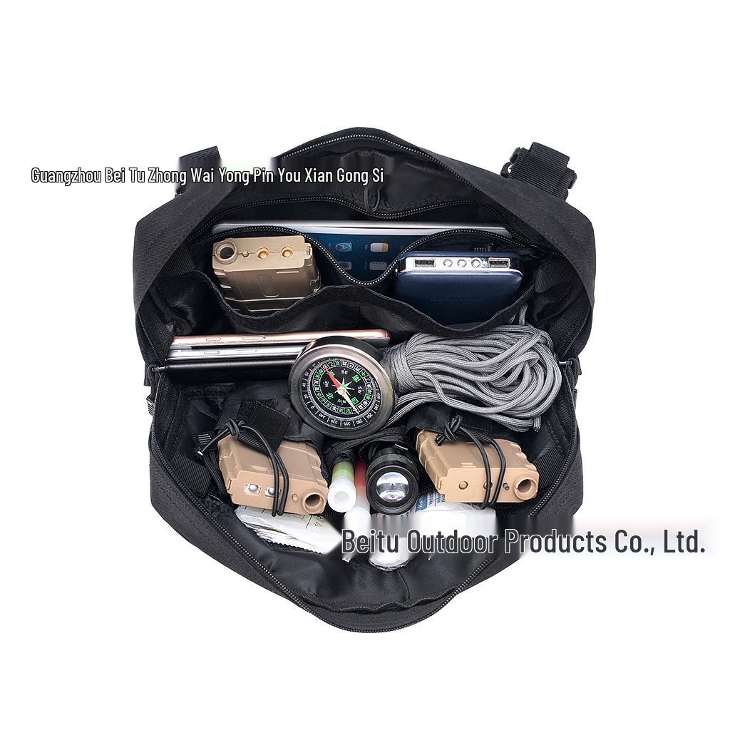 Tactical Chest Bag: Multifunctional, Large Capacity Vest & Waist Bag for Outdoor Sports