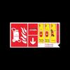 Trolley Fire Extinguisher Instruction Sticker