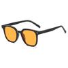 2024 Trendy Yellow Retro Square Sunglasses - Unisex Celebrity Style