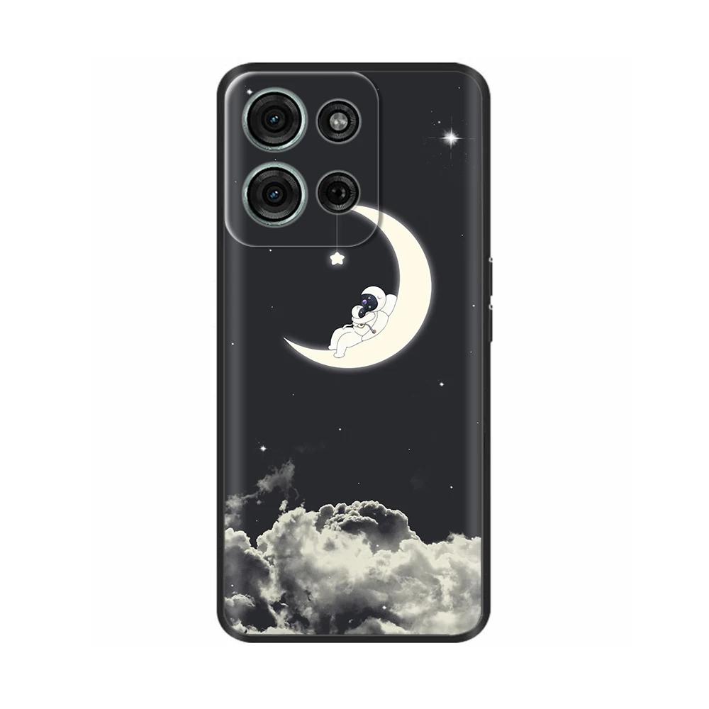 For Motorola Moto G75 Case for Moto G35 G55 G15 Cute Painted Soft Cases Phone Back Cover For Motorola Moto G75 5G MotoG75 Fundas