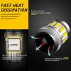 AUXITO 2Pcs Canbus T10 LED White W5W LED Bulb No Error Car Interior Trunk Lights Side Marker License Plate Lamp Red Yellow Dome Lights 6