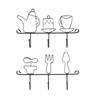 Iron Coat Hook Nordic Clothes Storage Rack Easy To Use Hat Hanger  Bedroom