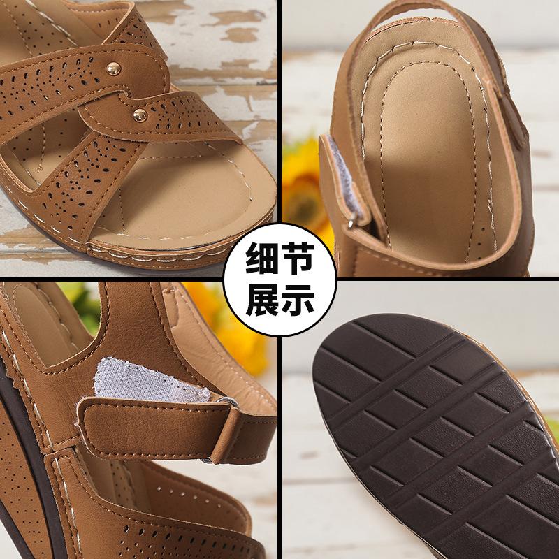 Summer casual sandals Roman style women's shoes women's shoes wedge sandals