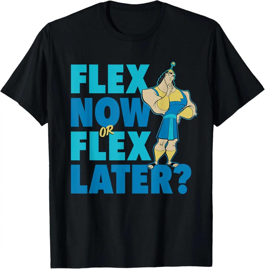 Hot Fashion The Emperor's New Groove Kronk Flex Workout T-Shirt S-4XL Four Seasons Unisex