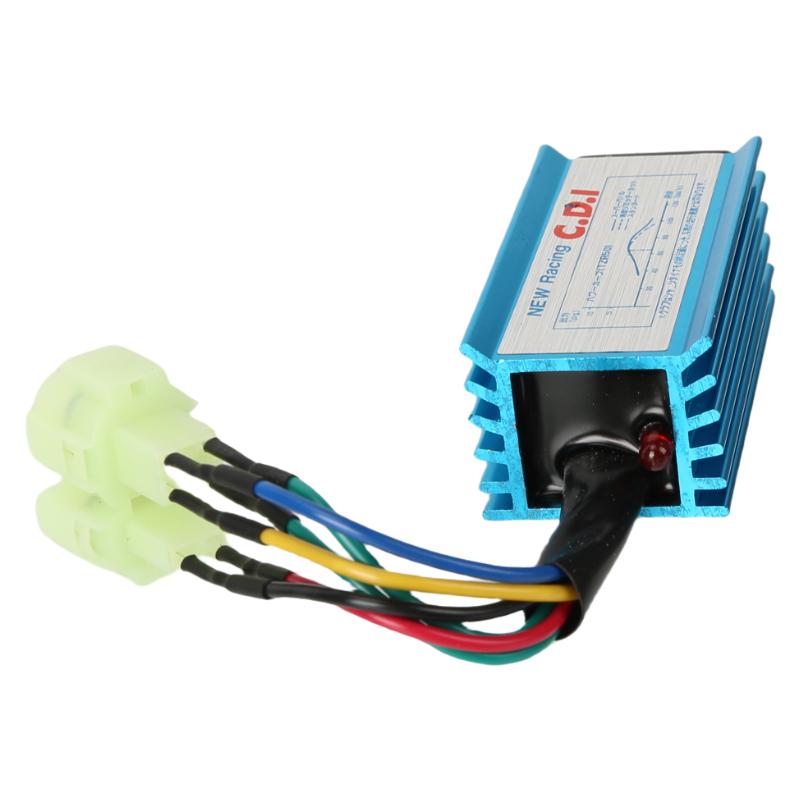 6 Pin Aluminum Alloy Racing CDI AC Box for GY6 XR50 70 90 CG125 Motorcycle 140CC 150cc 200cc Enginen Pit Bike Scooter ATV