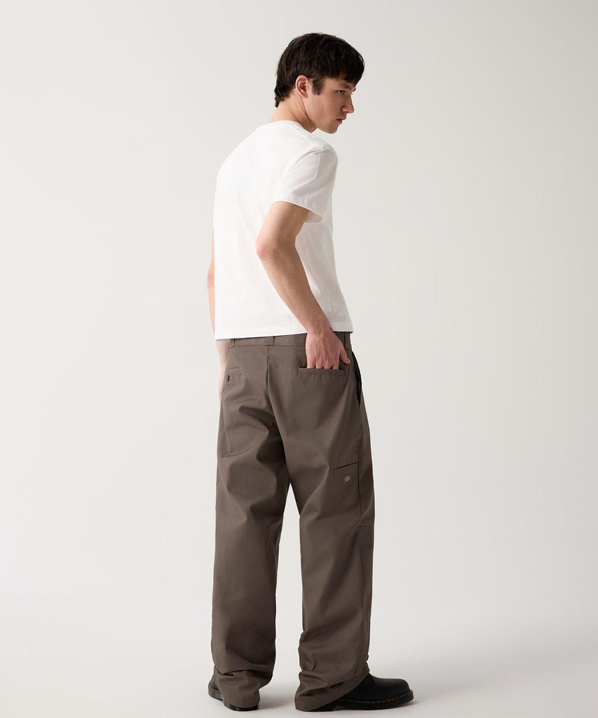 Dickies Double Knee 85283 Loose Fit Work Pants Khaki Brown