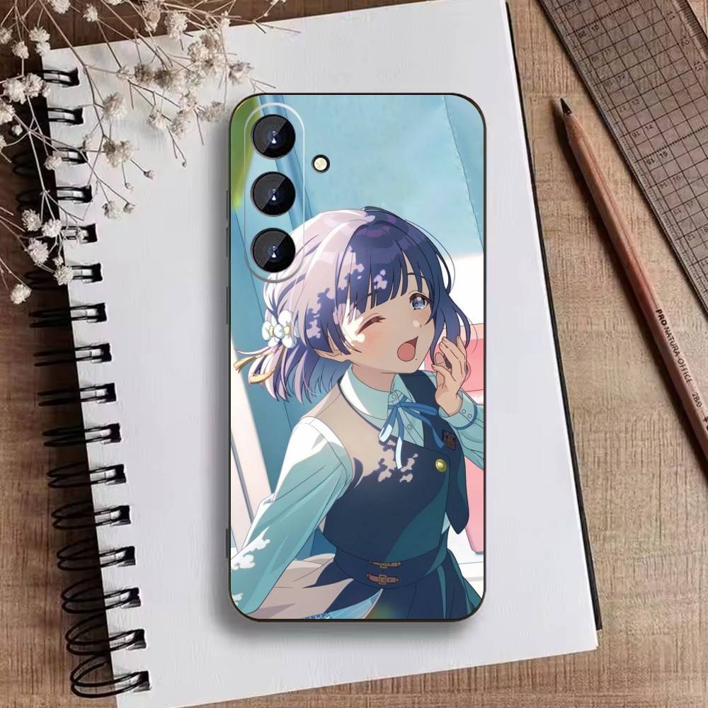 Love Live Asaka Karin Phone Case For Samsung Galaxy A73,A21s,A22,A31,A52,A53,A71,A41Soft Black Shell